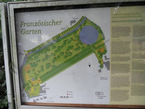 Plattegrond Französischer Garten